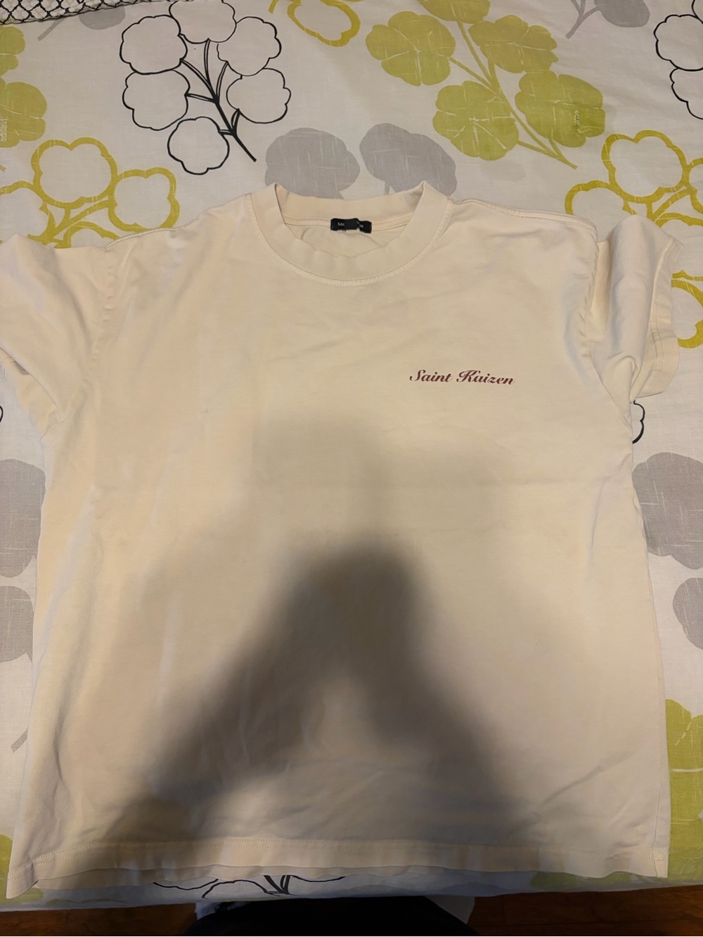 Saint Kaizen “Praise God” Cream Short Sleeve shirt
